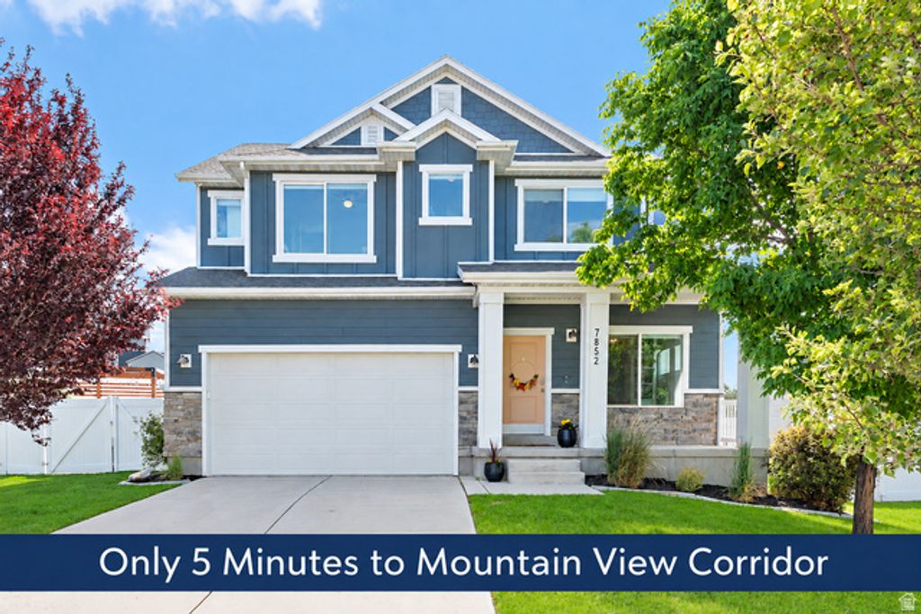 7852 N SAGEBRUSH LN, Eagle Mountain, UT 84005 — exterior