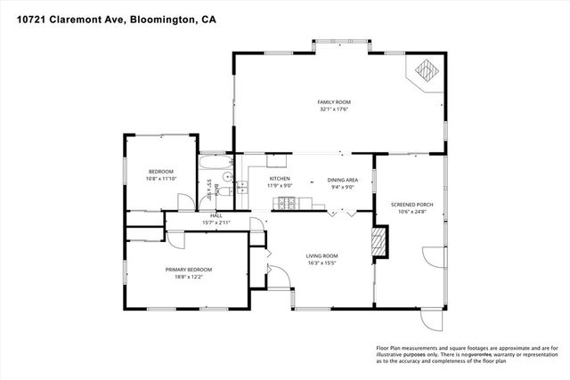 10721 Claremont Avenue, Bloomington, CA 92316