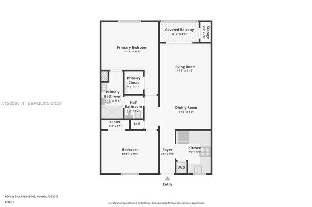 6041 W 24th Avenue B103, Hialeah, FL 33016