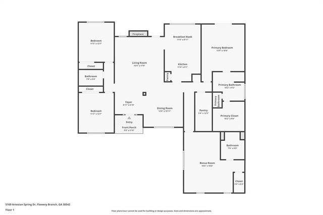 5169 Artesian Spring Drive, Flowery Branch, GA 30542