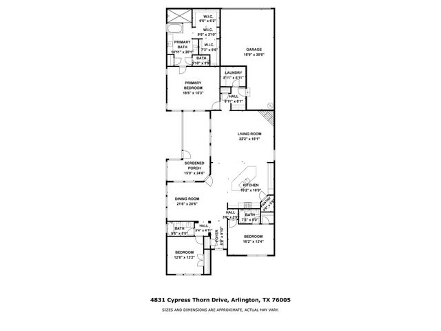 4831 Cypress Thorn Drive, Arlington, TX 76005