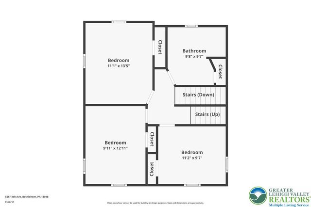 526 11th Avenue, Bethlehem City, PA 18018