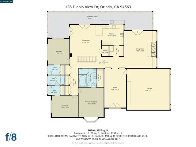 128 Diablo View Dr, Orinda, CA 94563