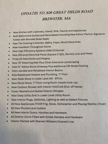309 Great Fields Rd, Brewster, MA 02631