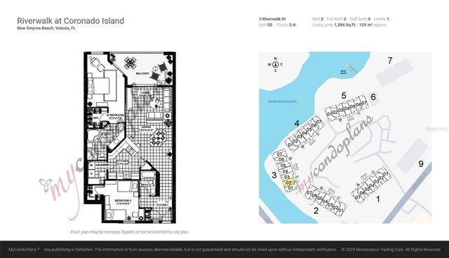 3 RIVERWALK DRIVE 202, New Smyrna Beach, FL 32169