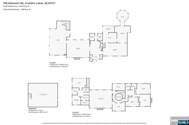 708 Ashmont Road, Franklin Lakes, NJ 07417