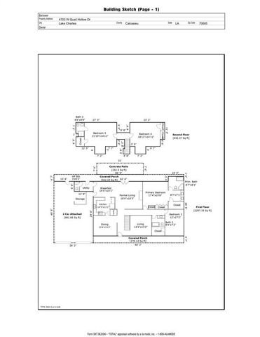 4703 W Quail Hollow Drive, Lake Charles, LA 70605