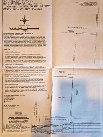 TBD Austin Drive, Milton, FL 32583