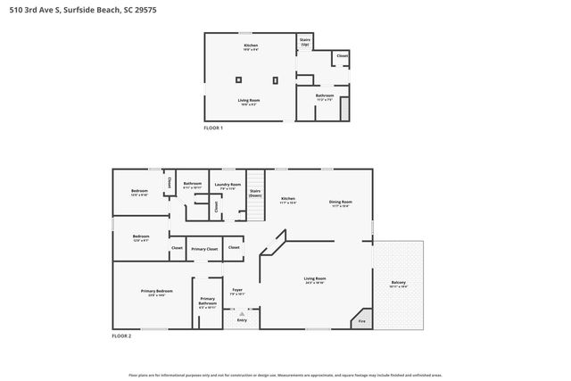 510 3rd Ave. S, Surfside Beach, SC 29575