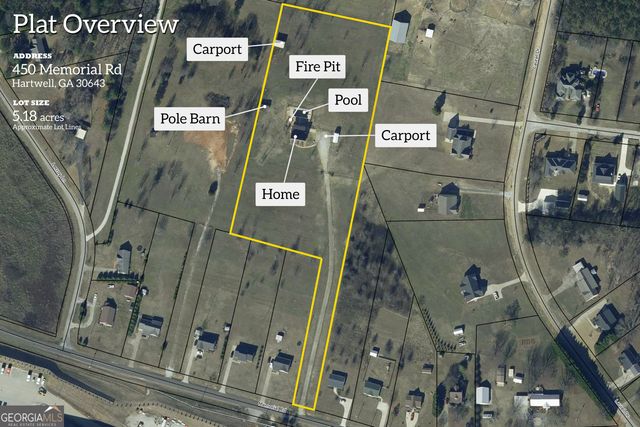 450 Memorial Road, Hartwell, GA 30643