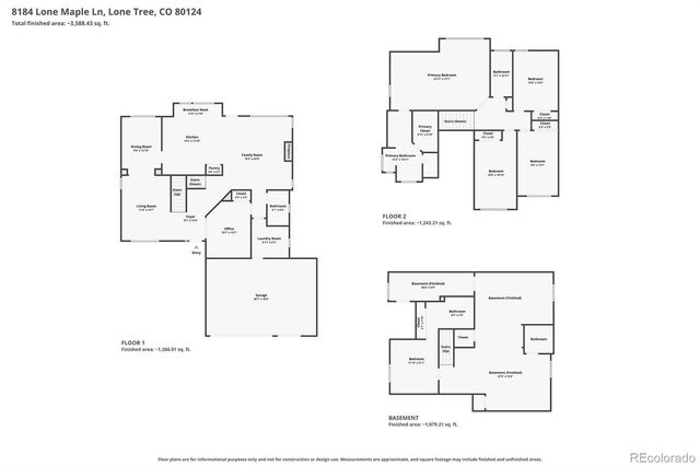 8184 Lone Maple Lane, Lone Tree, CO 80124