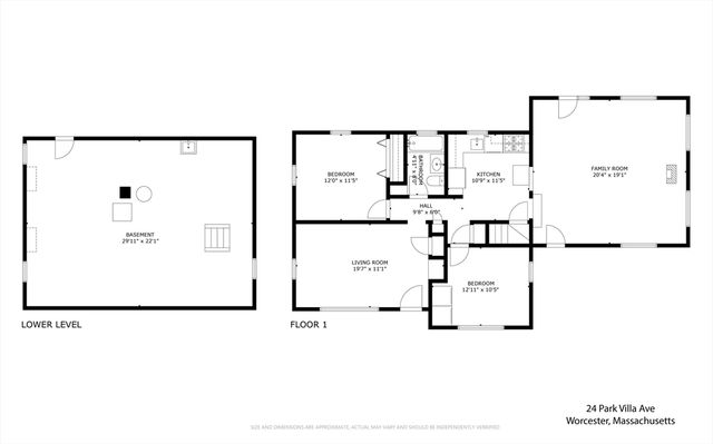 24 Park Villa Ave, Worcester, MA 01606