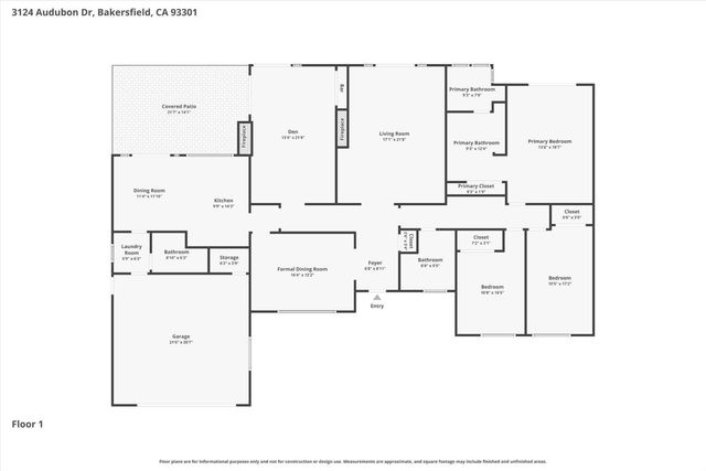 3124 Audubon Drive, Bakersfield, CA 93301