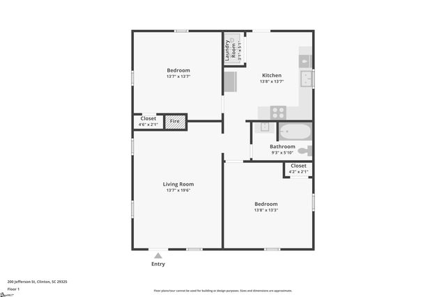 200 Jefferson Street, Clinton, SC 29325
