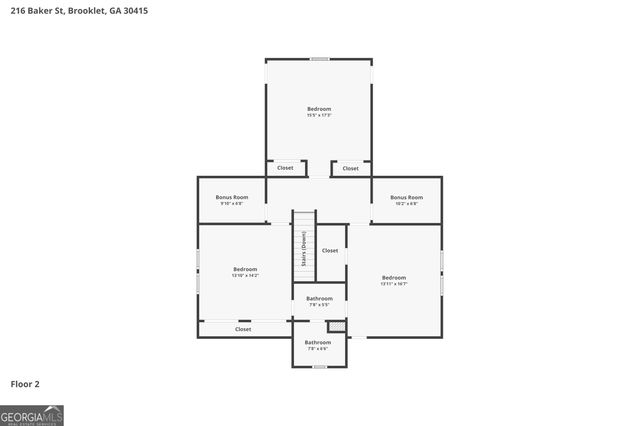 216 Baker Street, Brooklet, GA 30415