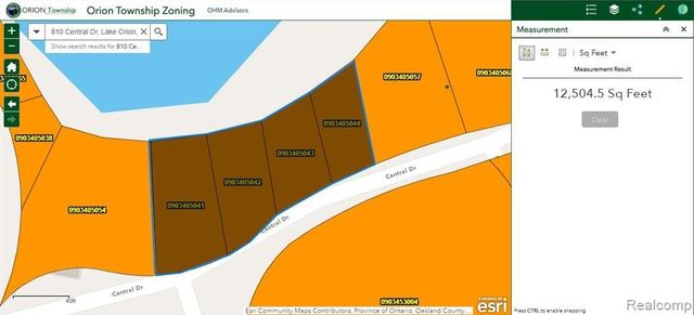 Lot 121 Central Drive, Lake Orion Village, MI 48362
