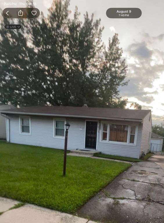 13946 S Lydia Avenue, Robbins, IL 60472 — exterior