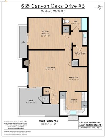 635 Canyon Oaks Dr B, Oakland, CA 94605