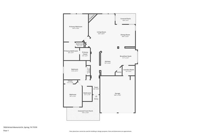 7026 Bristol Memorial Drive, Spring, TX 77379