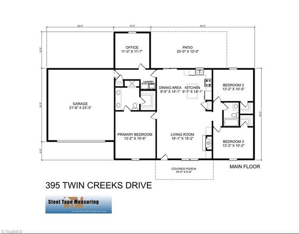 395 Twin Creeks Drive, Stokesdale, NC 27357