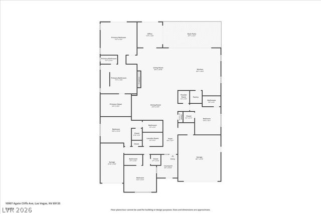 10907 Agate Cliffs Avenue, Las Vegas, NV 89135