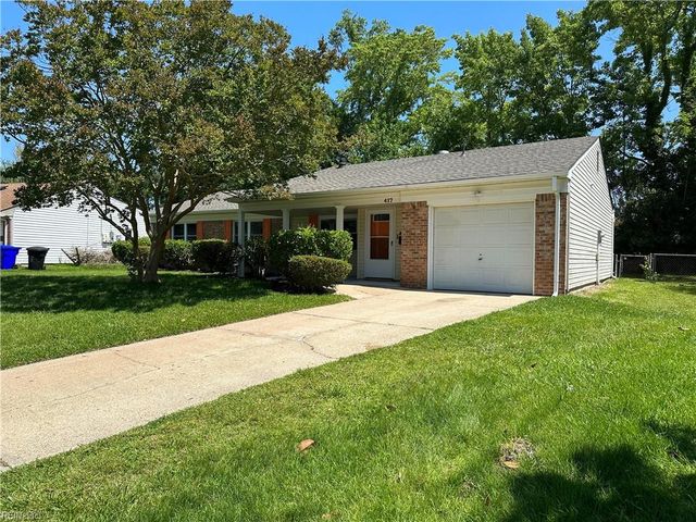 417 Carnegie RD, Virginia Beach, VA 23452