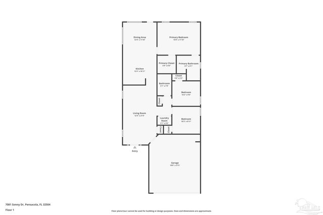 7081 Sonny Dr, Pensacola, FL 32504