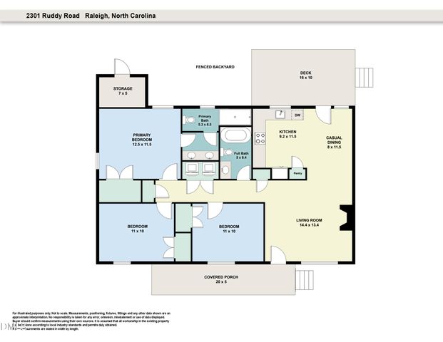 2301 Ruddy Road, Raleigh, NC 27616