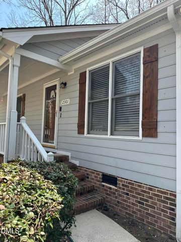 2301 Ruddy Road, Raleigh, NC 27616