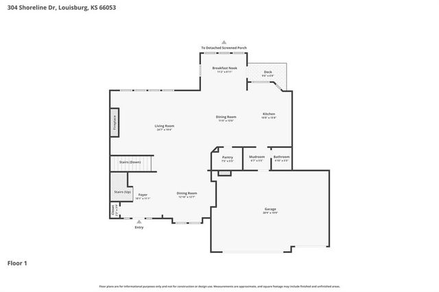 304 Shoreline Drive, Louisburg, KS 66053