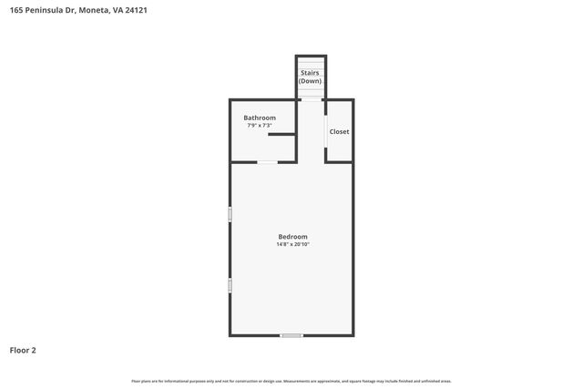 165 Peninsula DR, Moneta, VA 24121