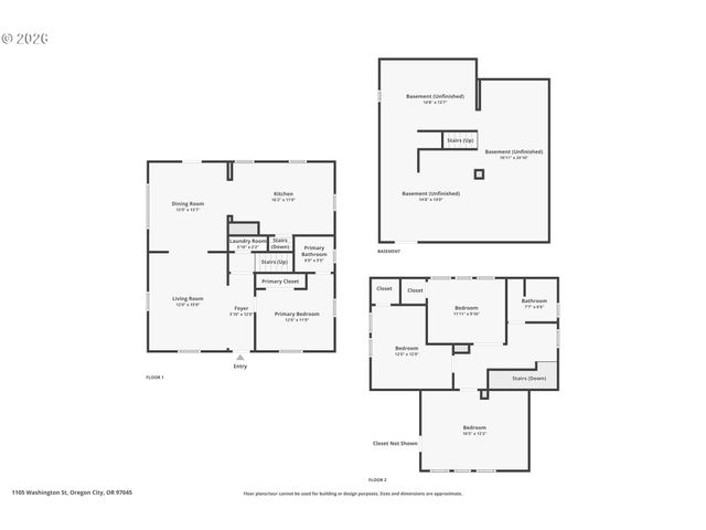 1105 WASHINGTON St, Oregon City, OR 97045