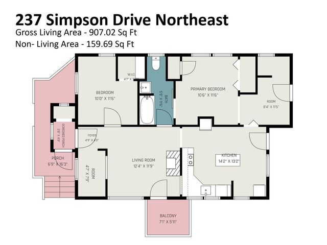 237 Simpson Drive NE, Concord, NC 28025