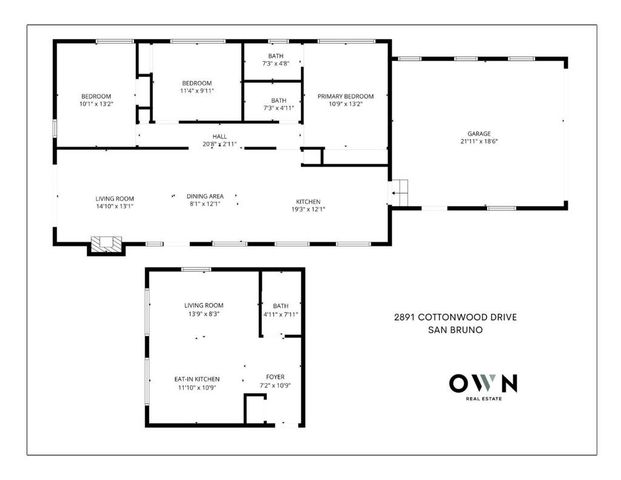 2891 Cottonwood Drive, San Bruno, CA 94066