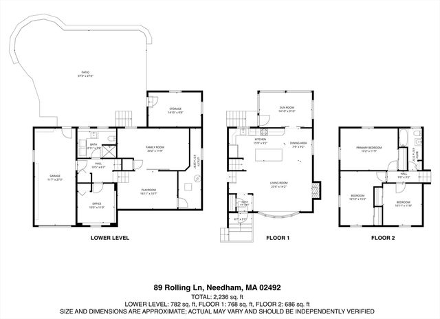 89 Rolling Lane, Needham, MA 02492