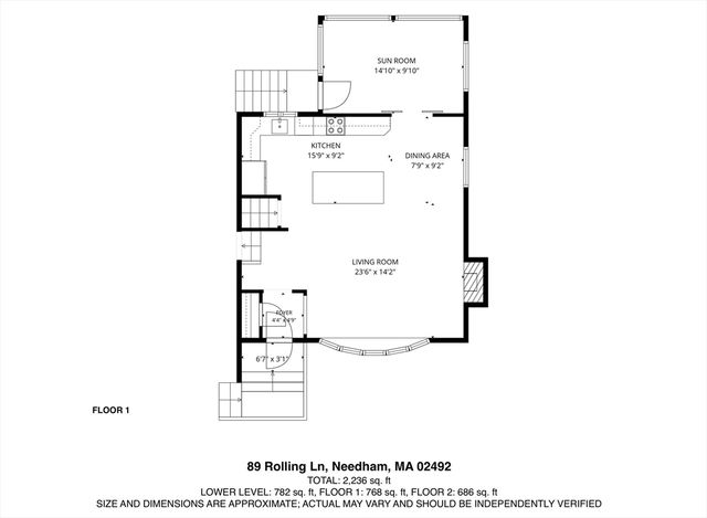 89 Rolling Lane, Needham, MA 02492