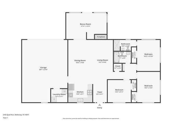 2102 Quail Run, Mckinney, TX 75071