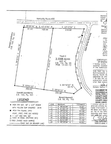 6 Hwy 455, Warsaw, KY 41086