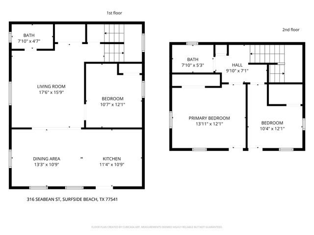 316 Seabean Street, Surfside Beach, TX 77541