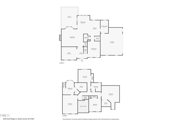 2345 Knoll Ridge Lane, Wake Forest, NC 27587