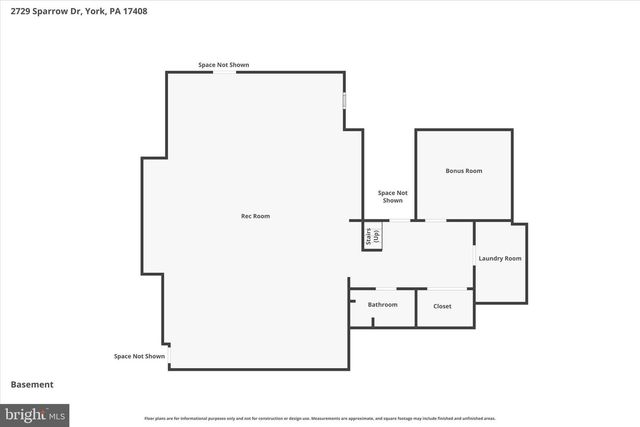 2729 SPARROW DR, York, PA 17408