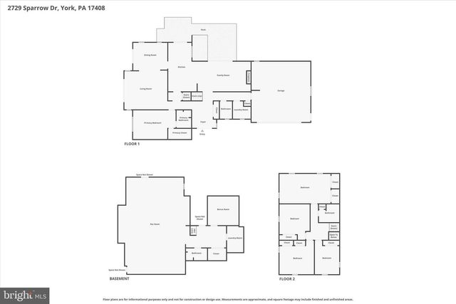 2729 SPARROW DR, York, PA 17408