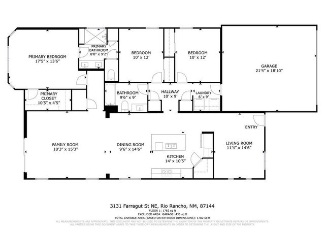 3131 Farragut Street NE, Rio Rancho, NM 87144