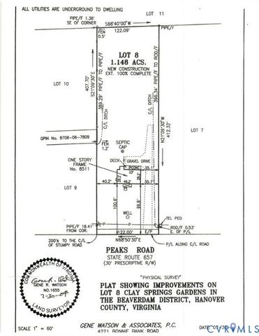 8511 Peaks Rd, Hanover, VA 23069