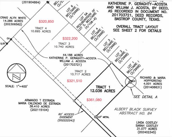 1672 Sayers RD Tract 1, Bastrop, TX 78602