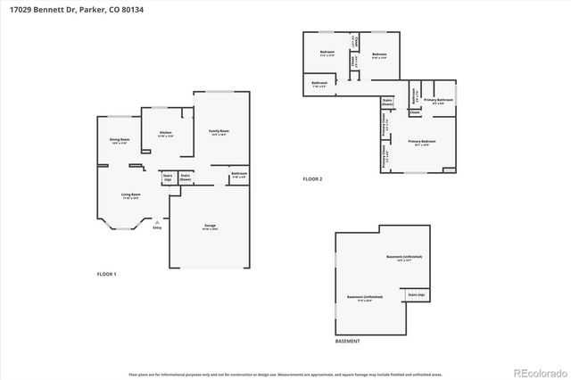 17029 Bennett Drive, Parker, CO 80134