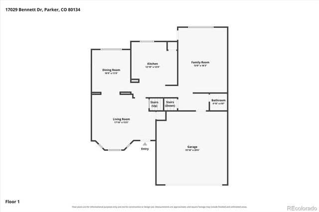 17029 Bennett Drive, Parker, CO 80134