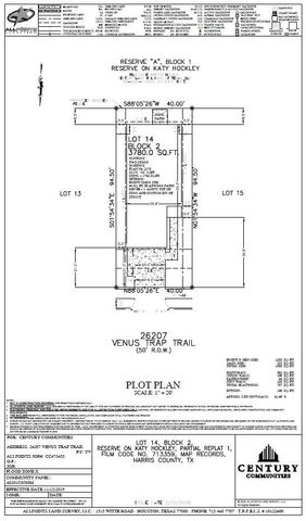 26207 Venus Trap Trail, Katy, TX 77493
