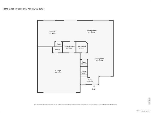 12440 S Hollow Creek Court, Parker, CO 80134