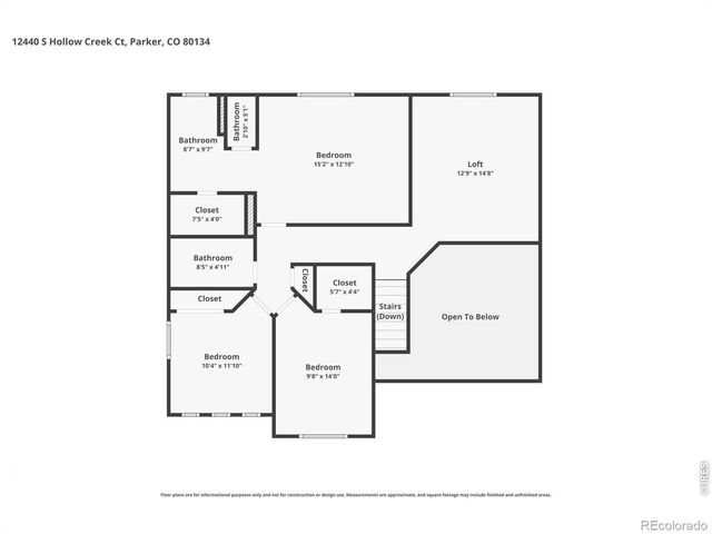 12440 S Hollow Creek Court, Parker, CO 80134